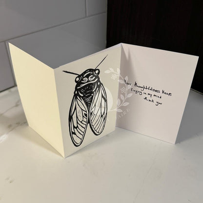 Cicada - Greeting card