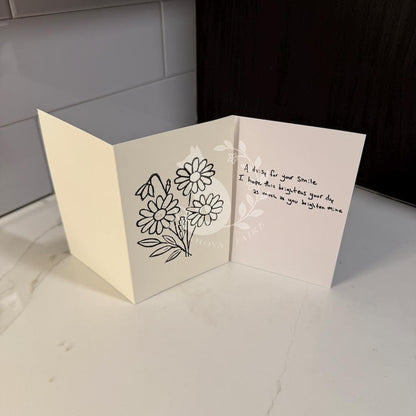 Daisies - Greeting card