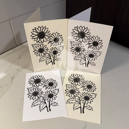 Sunflowers - Postcard